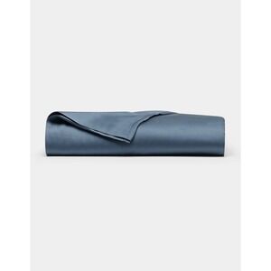 Cozy Earth Twin Sheet Set Viscose From Bamboo, 2 flat sheets in pacific blue